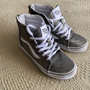 Vans Glitter Grape Sk8-Hi Zip